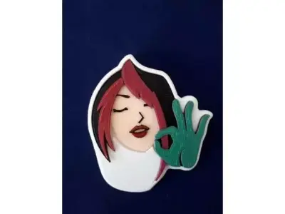 Fiora Door Stopper - League of Legends 3D print model