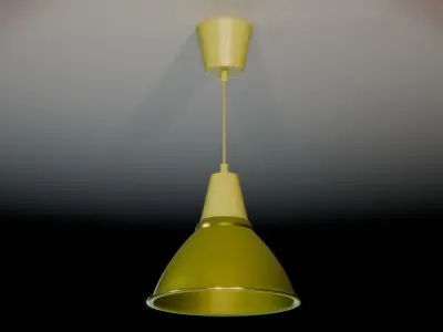 Lamp ceiling 01 3D model
