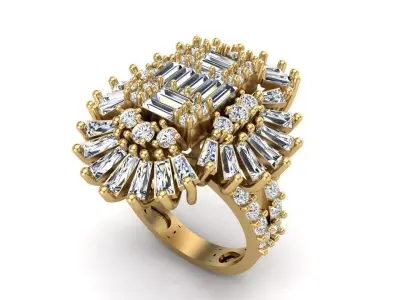 Jewelry ring 230 3D print model