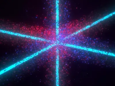 space cube structure 3D model