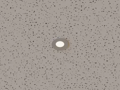 Low Poly DownLight Low-poly 3D model