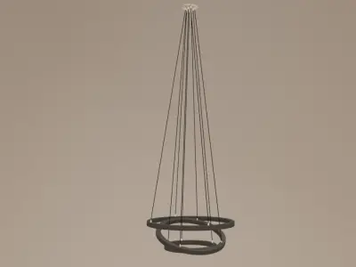 Halo triple Lighting Low-poly 3D model
