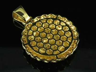 Seraphic Shine Pendant  Combining angelic grace  3D print model