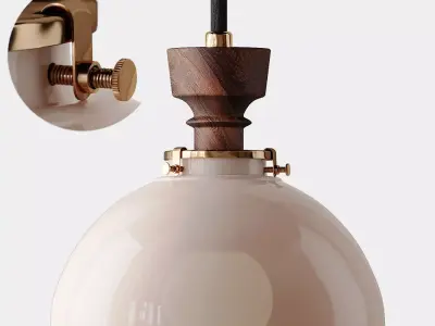 NEHALEM FITTER PENDANT 3D model