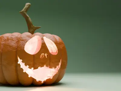 3D Pumpkin 3D model