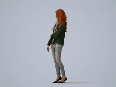 00021Yvonne005 3D model