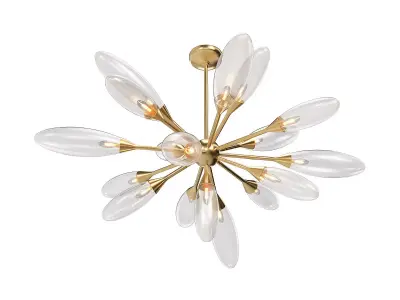 Cordoba Chandelier 52 Inch Ceiling Light 3D model