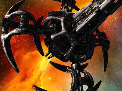 3DRT - Norad Space Station - Reilus Low-poly 3D model