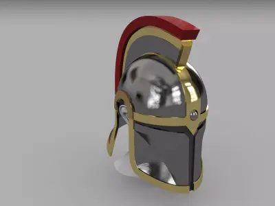 Medieval Mandalorian Helmet 3D print model