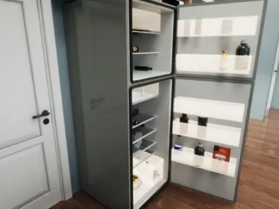 Fridge refrigerator 3D model