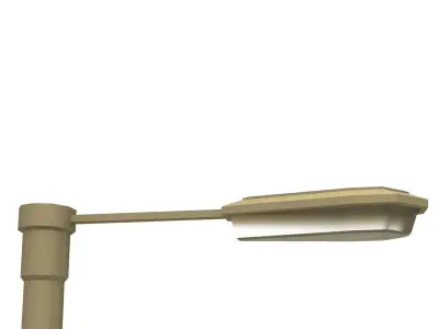 Street Furniture - Outdoor Lighting - Street Lamp III Low-poly 3D model