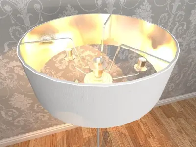 Laura Ashley Sorrento Floor Lamp 3D model