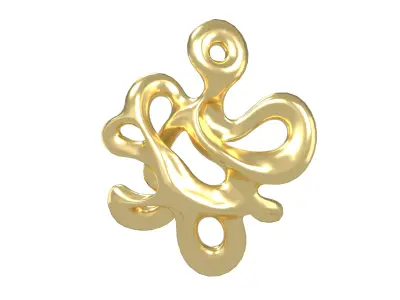 Abstract Shape v26 001 Low-poly 3D model