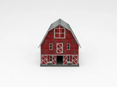 Barnhouse Farmhouse 3D model