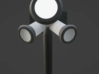Futuristic Light or Gun Free 3D model