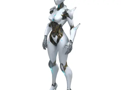 Sci-Fi Character Collection - Cyborg and Space Explorer Series 3D print model