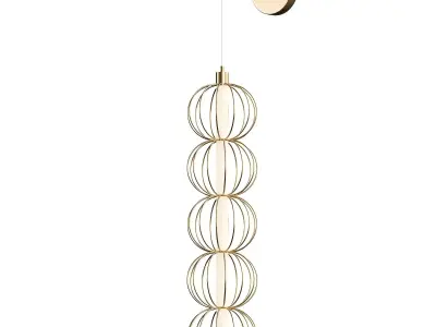  Maytoni Golden Cage LED wall light 3D model