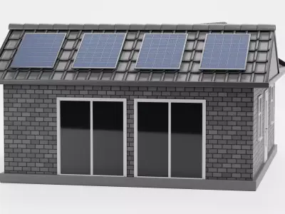 -Solar House V2- 3D model