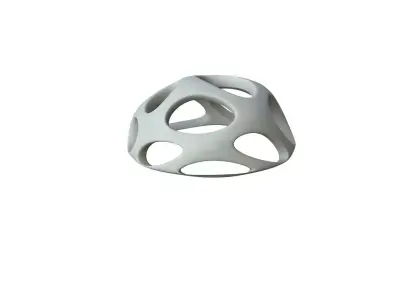SciFi Cube Object No 54354 Low Poly Shape Low-poly 3D model