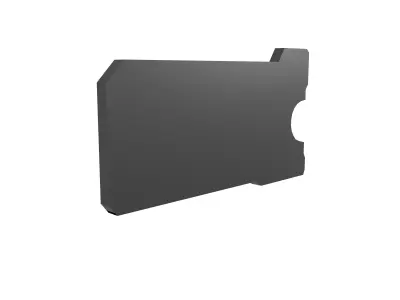 UHD High tech Graphical Interface v13 002 Low-poly 3D model