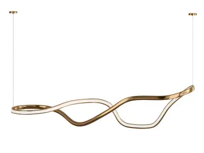 Freeform Series Light Sculpture III 3D Model 3D model