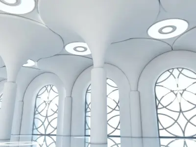 Classic Interior Scene 6 3D model