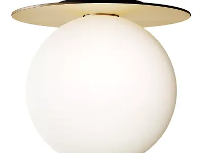 Liila Circular Flush Mount Light 3D model