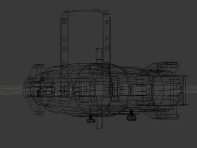 Source 4 Theatre Light - Game-Ready  Low-poly 3D model
