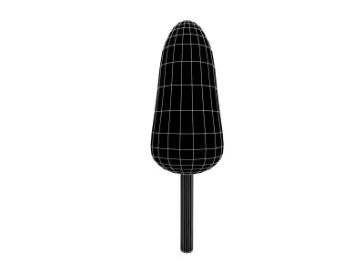 Cartoon Tree v4 004 Low-poly 3D model