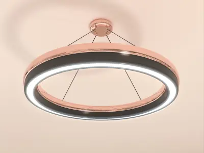 Modern chandelier 1 Free 3D model