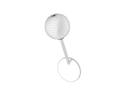Row Wall Lamp 3D model