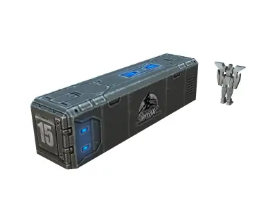 Machinery - container 3D model