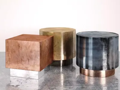 Loren Table 40 and 52 3D model