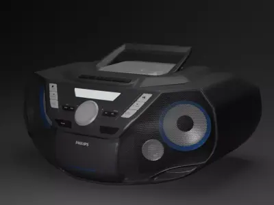 Philips AZB798 Low-poly 3D model