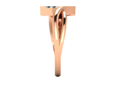 Women Ring Render 3dm STL MTL SLC JCD OBJ FBX Details 3D print model buy