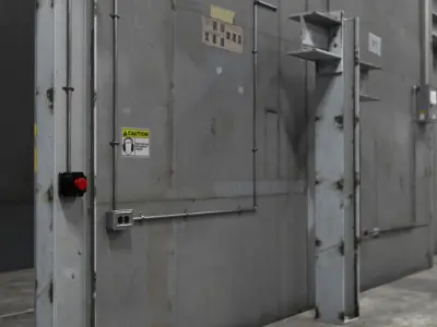 Industrial Warehouse 3D model