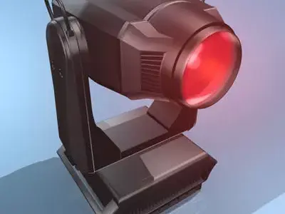 Spot moving head 3D model