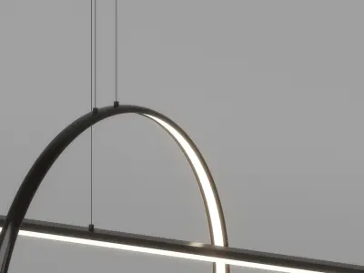 Pendant Light 001 Free 3D model