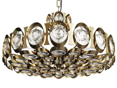 Palwa Chandelier or Pendant Light Low-poly 3D model
