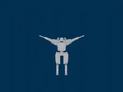 machine transformer 3D model