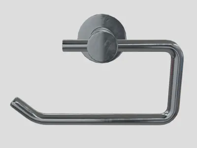 Toilet Roll Holder Low-poly 3D model