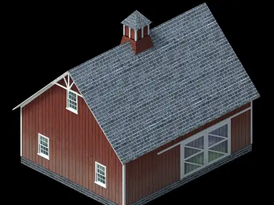 Heterogeneous - Building - Building B Building 06 3D model