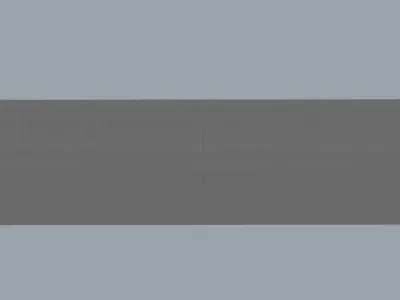 Warehouse 3 door with metal frame 3D model