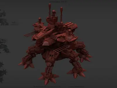 Annihilator mech MK-VI 3D model