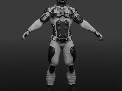 MKII Space Suit 3D model