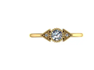 5 Rings - 5 Pieces 3D print model