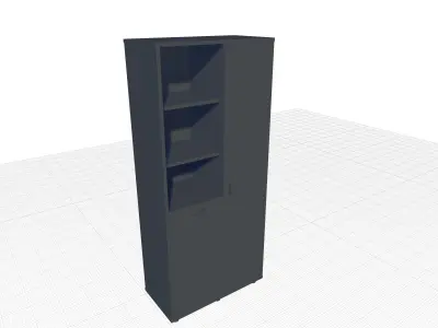 Leila Kitchen Pantry 3D model