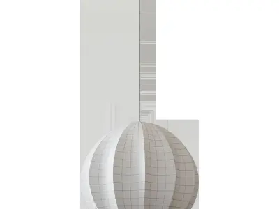 REGNSKUR REGNSKUR SUNNEBY SUNNEBYU Hanging lamp white 3D model