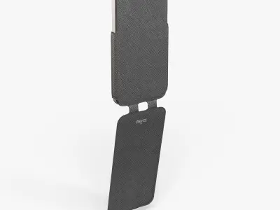 Apple iPhone 5S with Case Puro Ultra Slim Low-poly 3D model