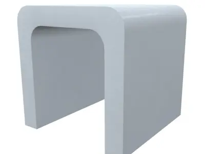 Simple Side Table 3D model